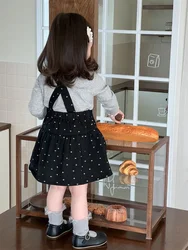 Vestido bebé de otoño MILANCEL punto con tirantes