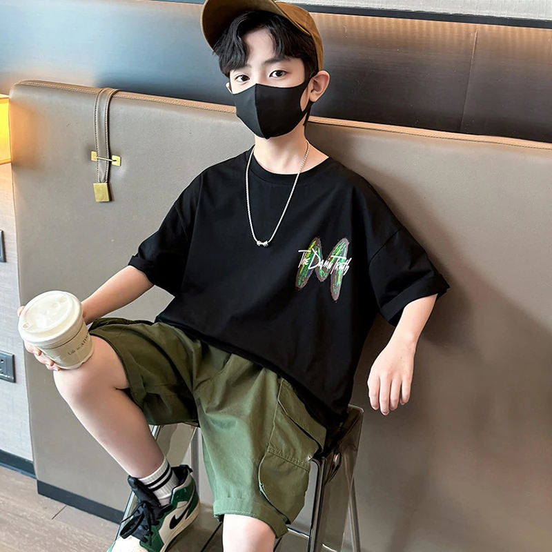 Conjunto verano niños: camiseta manga corta y pantalón informal - imagen 5