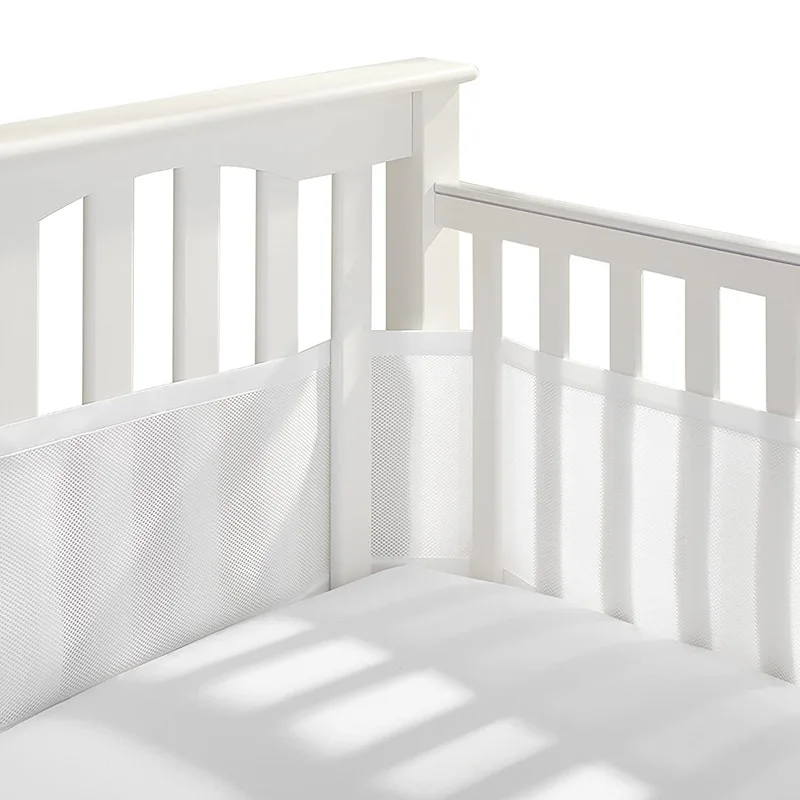 Protector de cuna transpirable lavable para bebé recién nacido - imagen 2