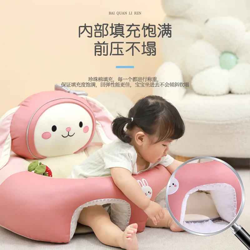 Silla de aprendizaje para bebé anticaídas con respaldo - imagen 3
