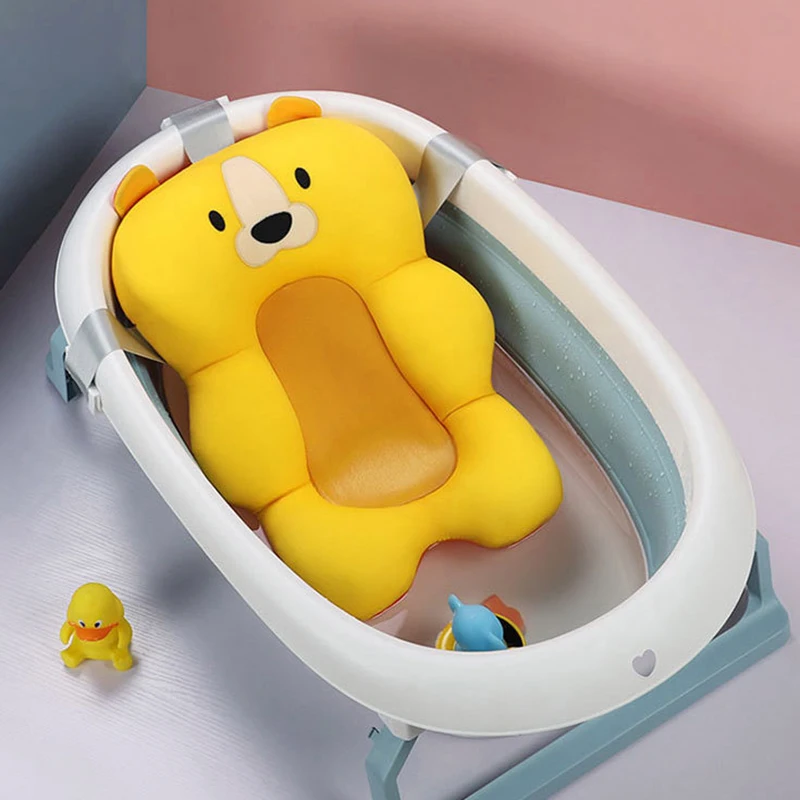 Asiento de baño para bebé antideslizante con cojín plegable - imagen 5