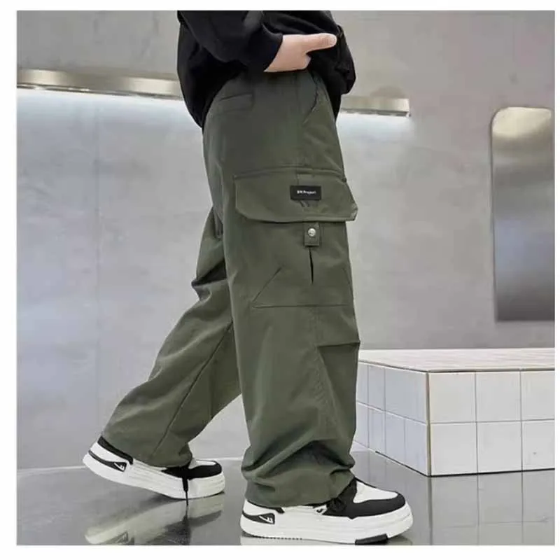 Pantalones de verano para niño – Estilo holgado y deportivo - imagen 3