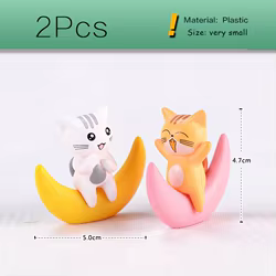 Figurita de animales para jardín – Adorno DIY conejo y gato