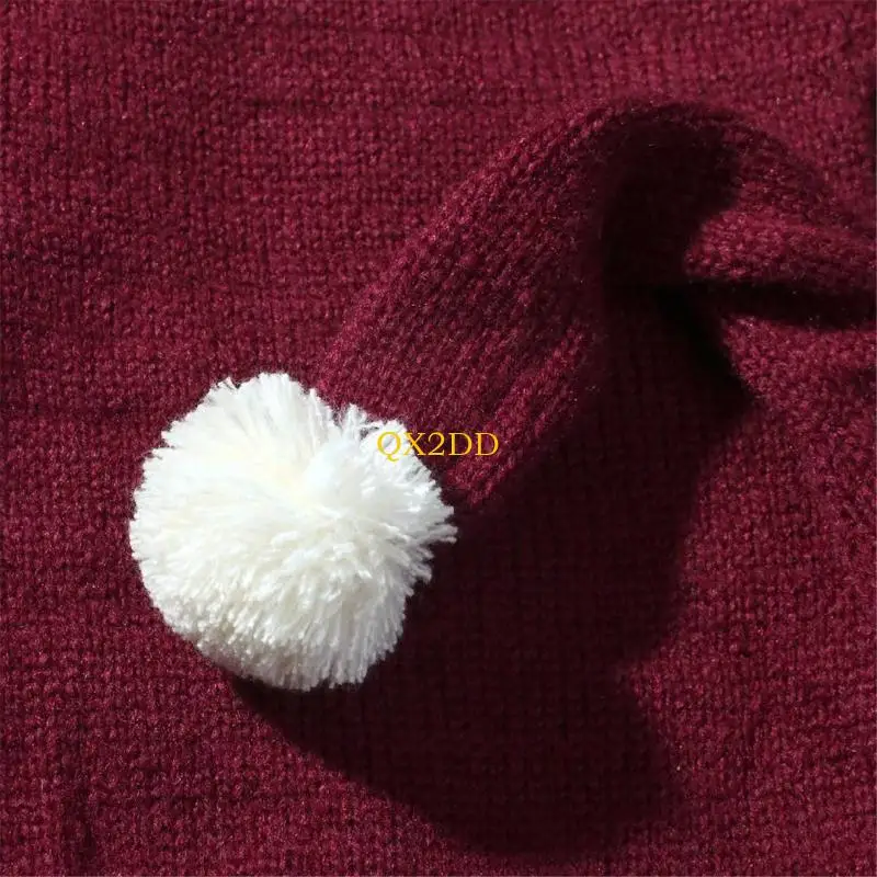 Conjunto de pelele y sombrero bebé Navidad para fotos - imagen 4