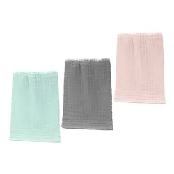 Toallitas de muselina suaves para bebé piel sensible, faciales baño