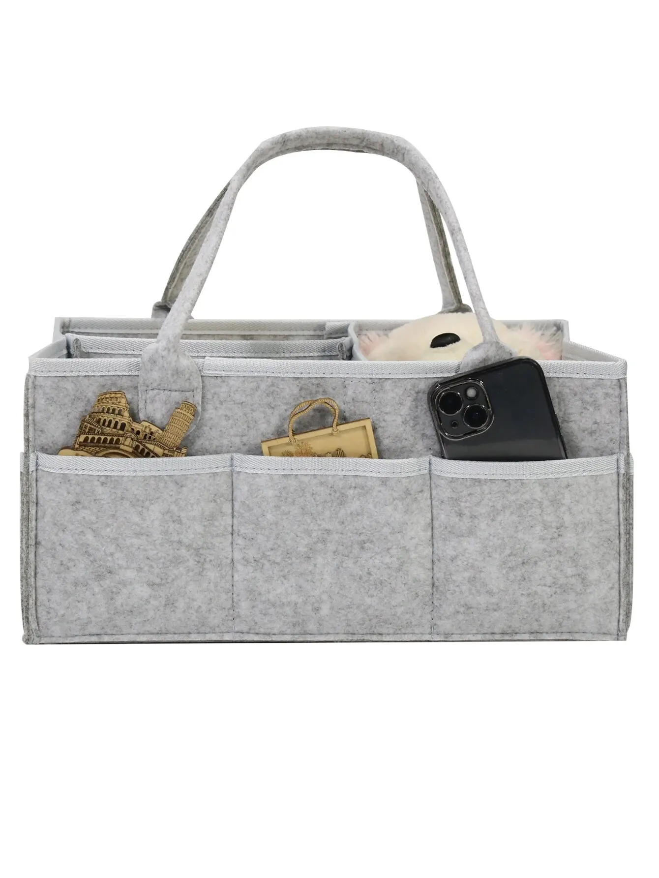 Organizador cochecito – Bolsa mamá plegable para accesorios infantiles - imagen 3