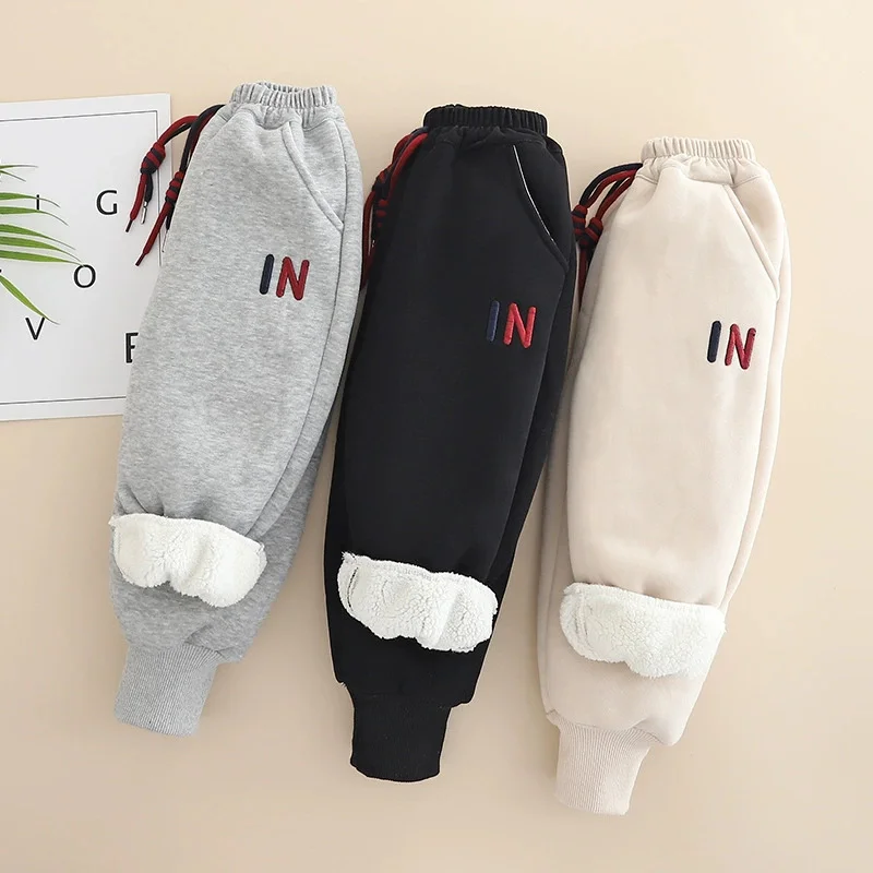 Pantalones de chándal con forro polar para invierno – Niños - imagen 4