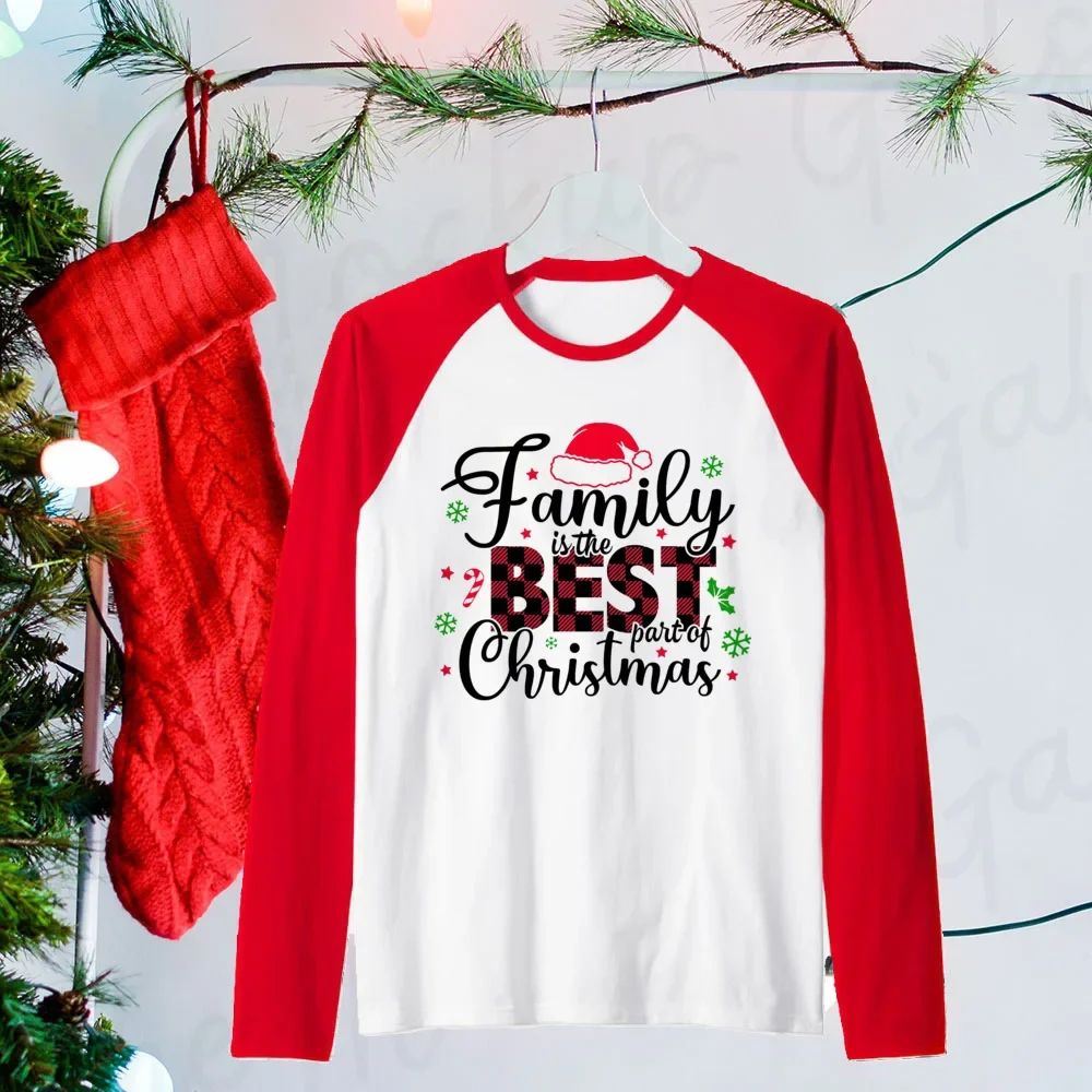 Camisetas navideñas raglán para toda la familia - imagen 4