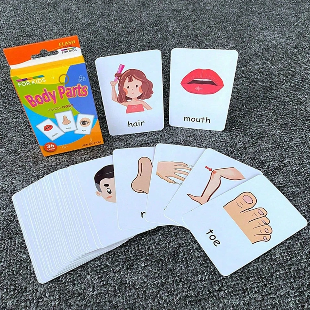 Tarjetas de animales y frutas