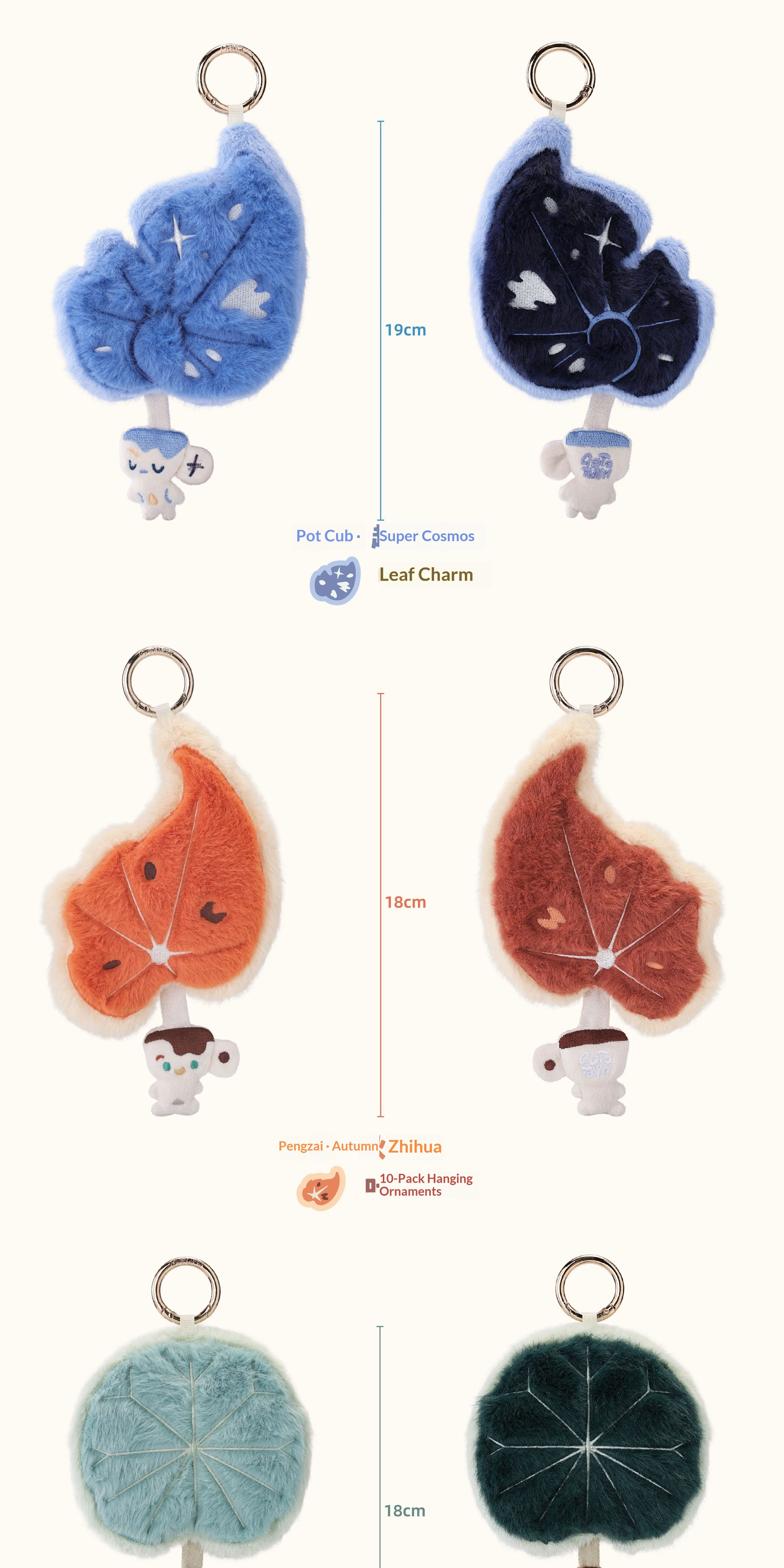 Diseño adorable en forma de hoja