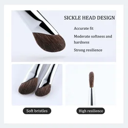 vvocci Brocha de maquillaje facial suave para contorno y rubor