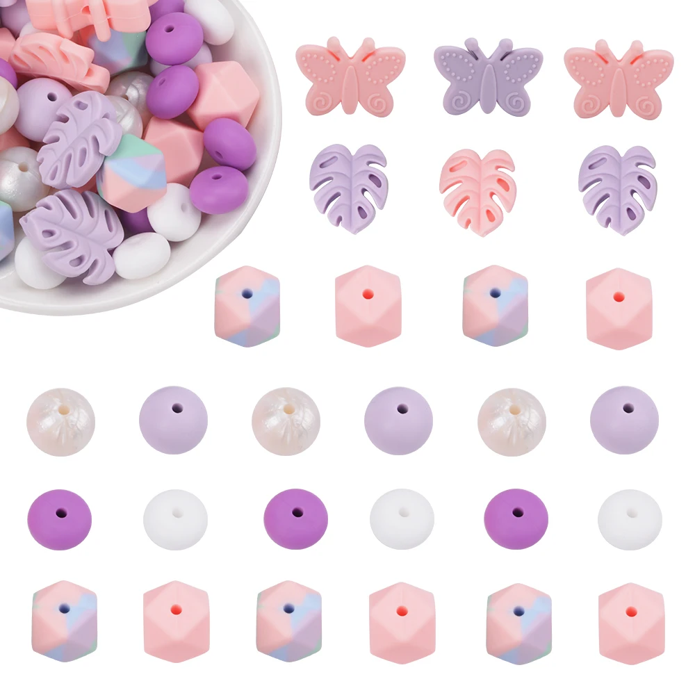 Cuentas silicona forma tortuga para collar infantil - LOFCA - imagen 2