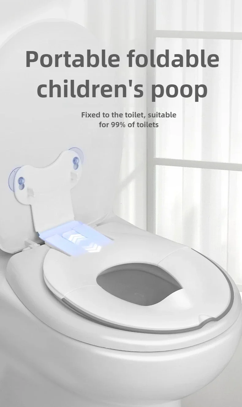 Asiento plegable para niños con sujeción estable