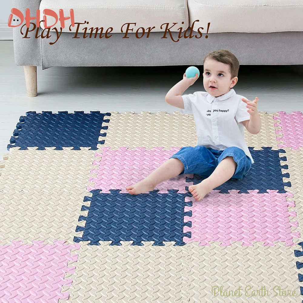 Alfombra antideslizante de espuma para bebé – Juego seguro en casa - imagen 3