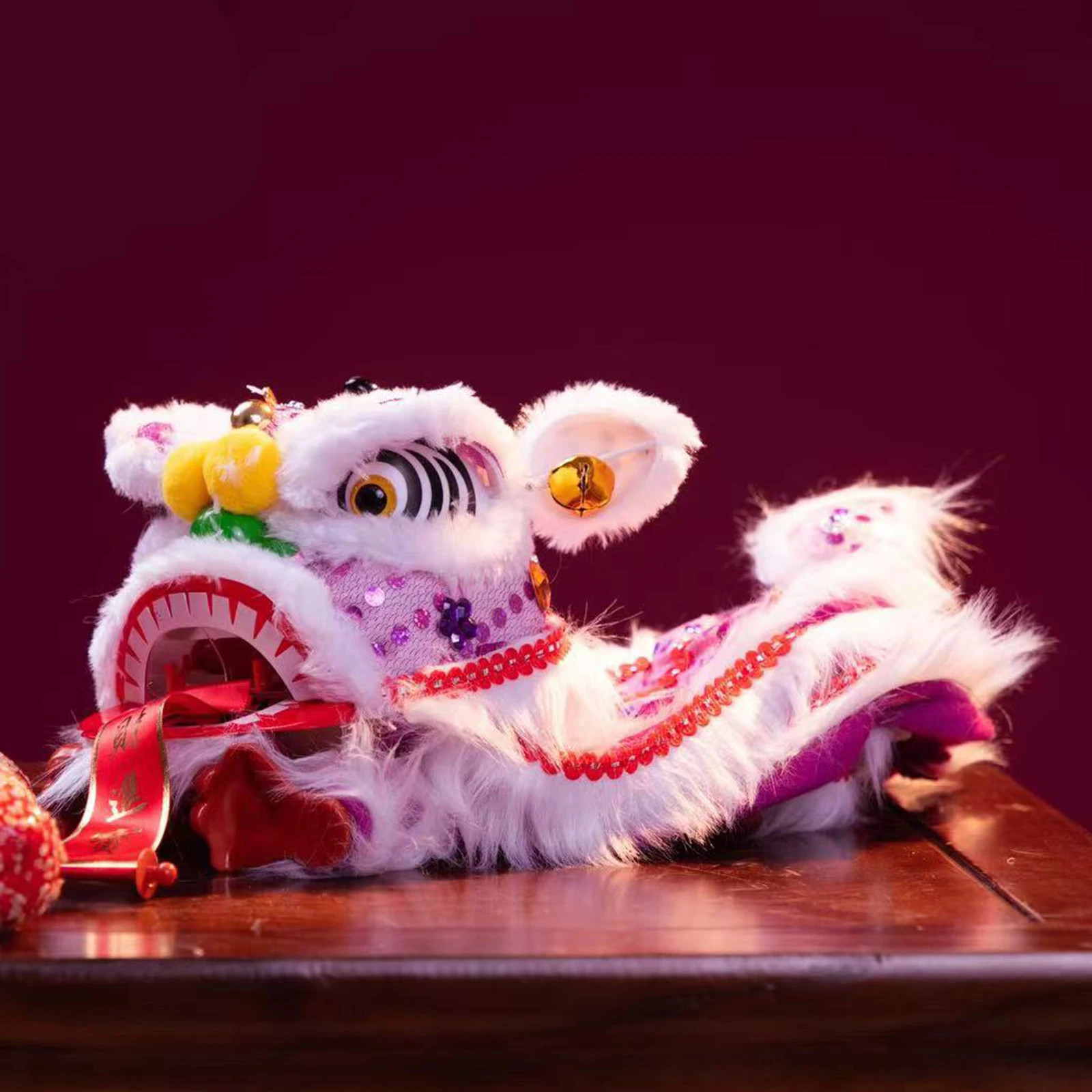 Marioneta de león para danza con cuerda manual – Año Nuevo Chino - imagen 4