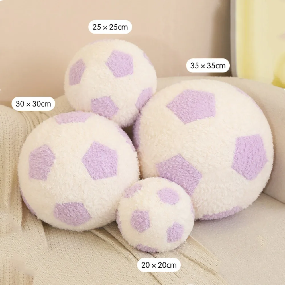 Cojín de peluche balón de fútbol suave y esponjoso para niños - imagen 2