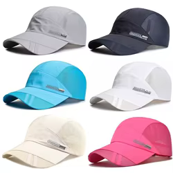 Gorra de béisbol para niños: transpirable y de secado rápido