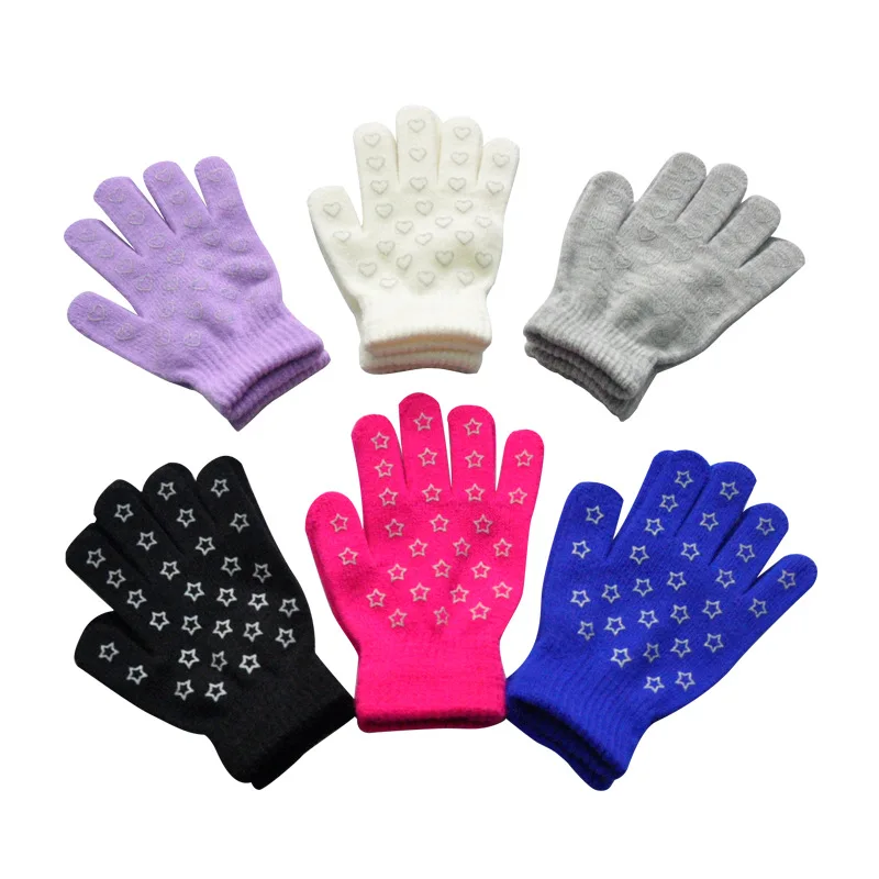 Guantes de invierno con estrellas para niño - Suave y cálido