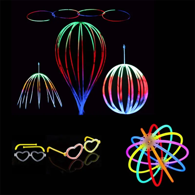 Palo de luz fluorescente infantil – Juguete luminoso no tóxico para exterior - imagen 2