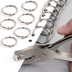Aros metálicos para encuadernación y álbumes de manualidades duraderos
