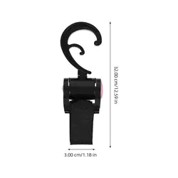Gancho universal giratorio para cochecito de bebé colgar bolsas