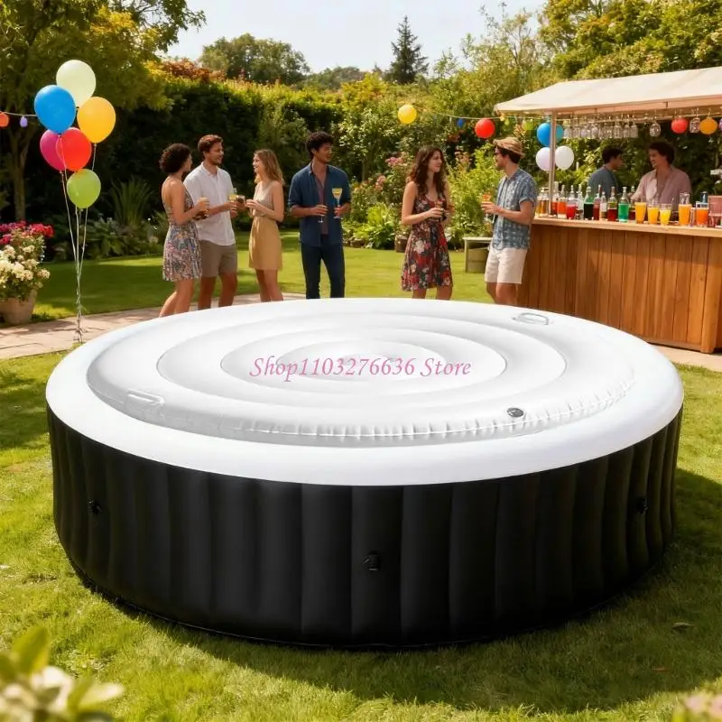 Cubierta térmica redonda para bañera hidromasaje inflable - imagen 3