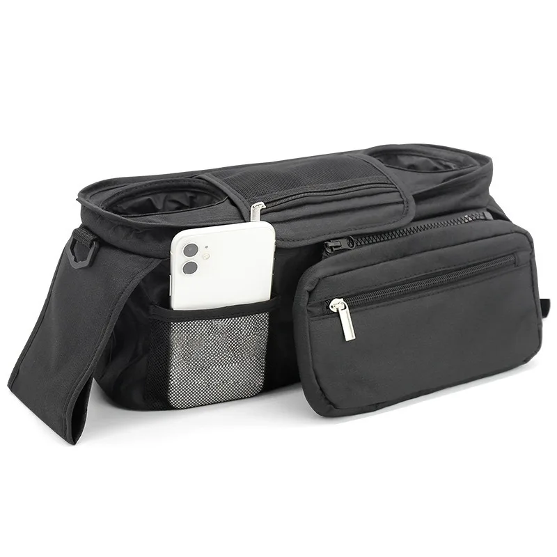 Bolsa colgante para cochecito de bebé, gran capacidad universal - imagen 2