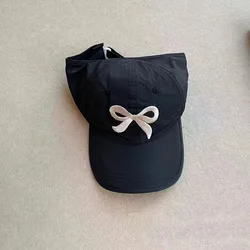 Gorra de béisbol para niños con lazo bordado de verano