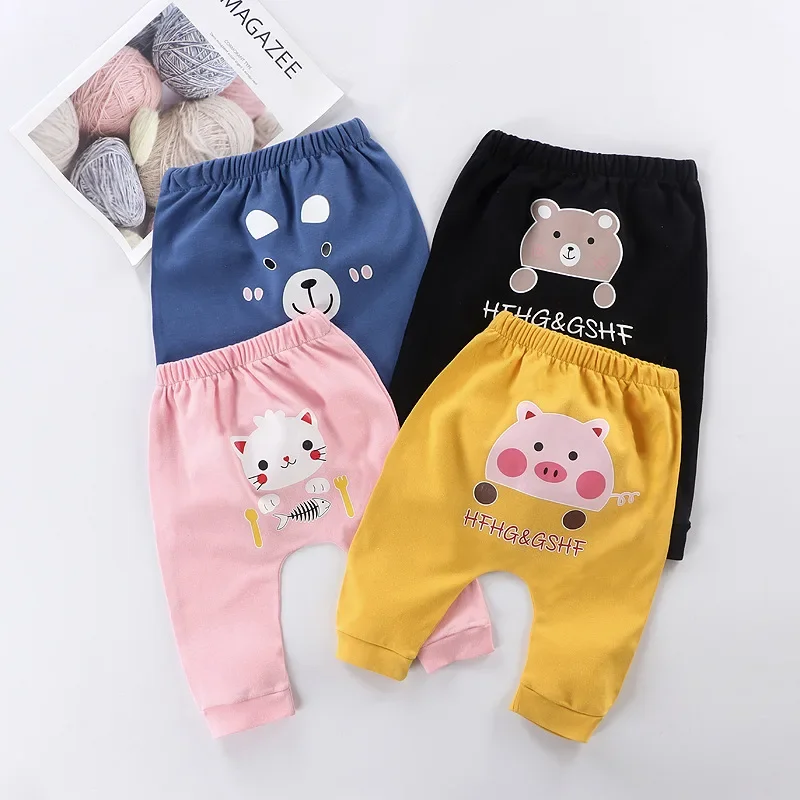 Pantalones de mezclilla suave para bebé con tejido de algodón