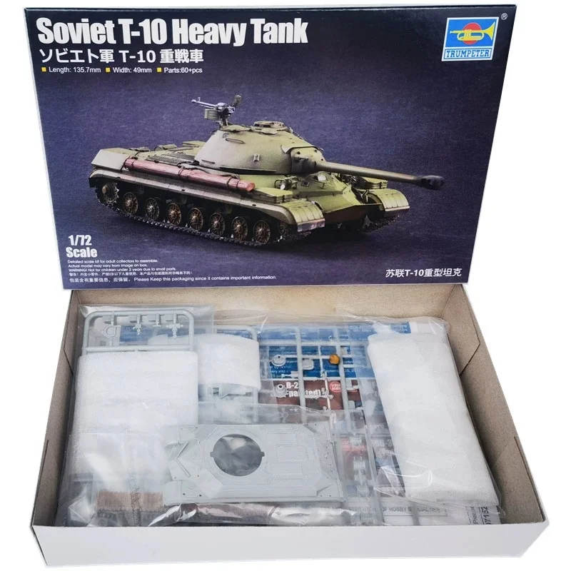 Tanque de juguete TRUMPETER T-10 soviético para armar - imagen 2