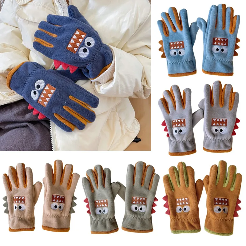 Guantes de invierno forrados con polar para niños – Cálidos y suaves - imagen 4