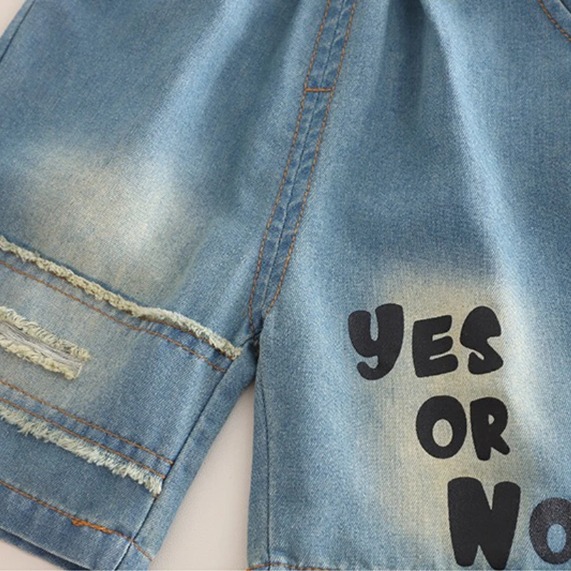 Conjunto de verano para bebé: camiseta y short con letras estampadas - imagen 5