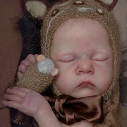 Kit de muñeca reborn Pip Sleeping sin terminar con cuerpo de tela