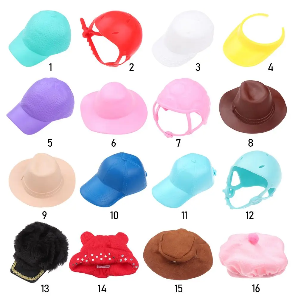 Accesorio para muñecas DIY, gorra de béisbol