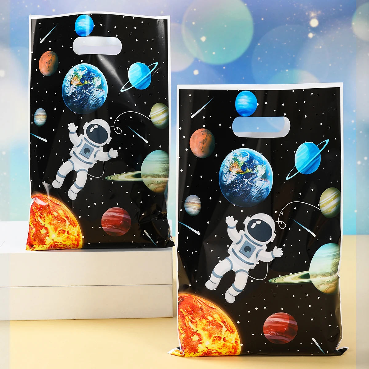 Bolsas de regalo astronauta para fiesta de cumpleaños infantil - imagen 3
