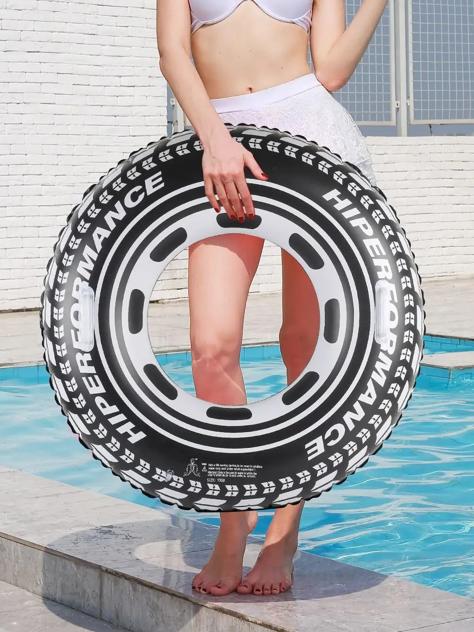 Flotador inflable para piscina y playa