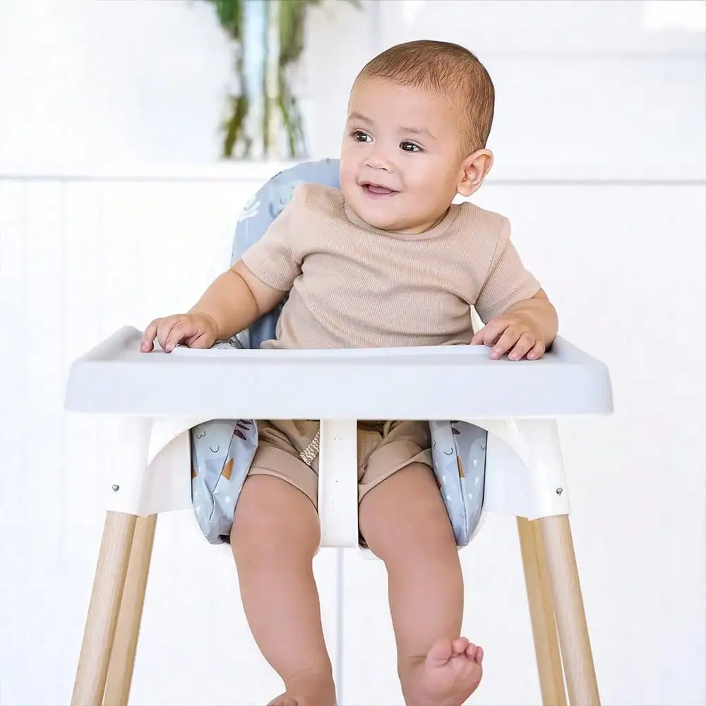 Trona inflable para bebé con funda reversible y sillita portátil - imagen 3