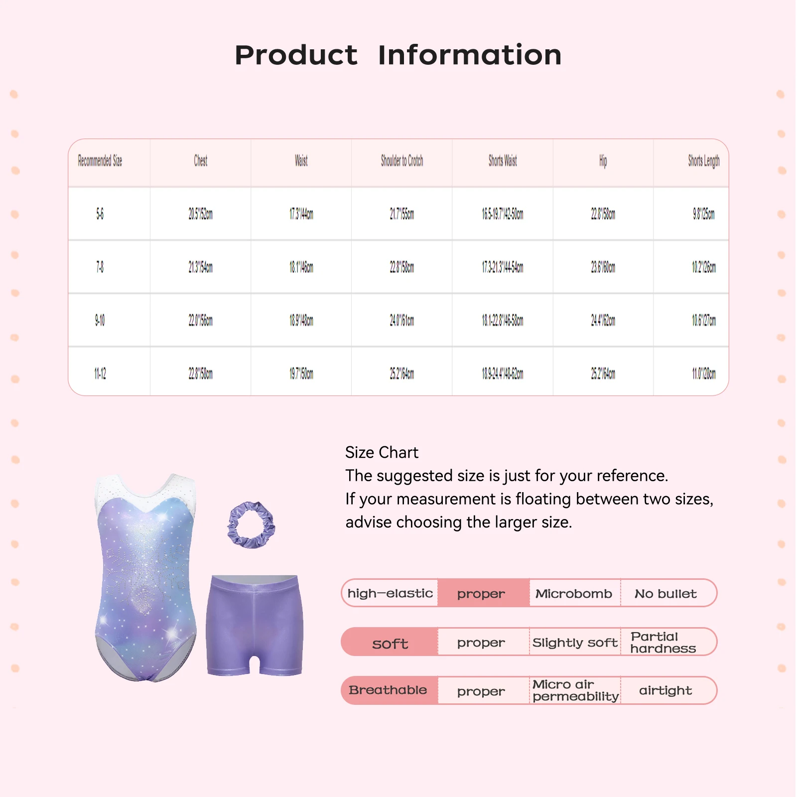 Detalle del estampado y elementos metalizados