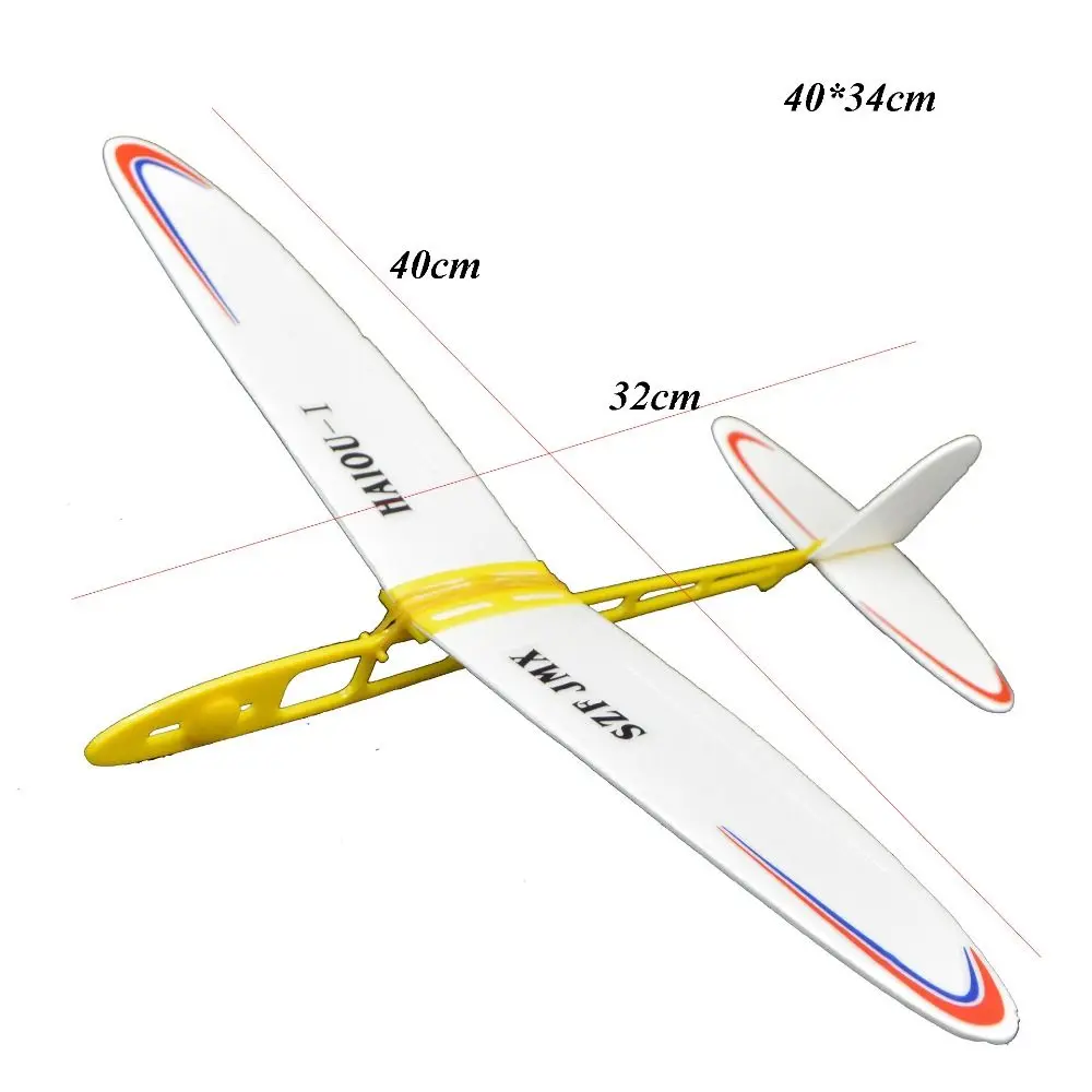 Avión planeador DIY con ensamblaje central ajustable