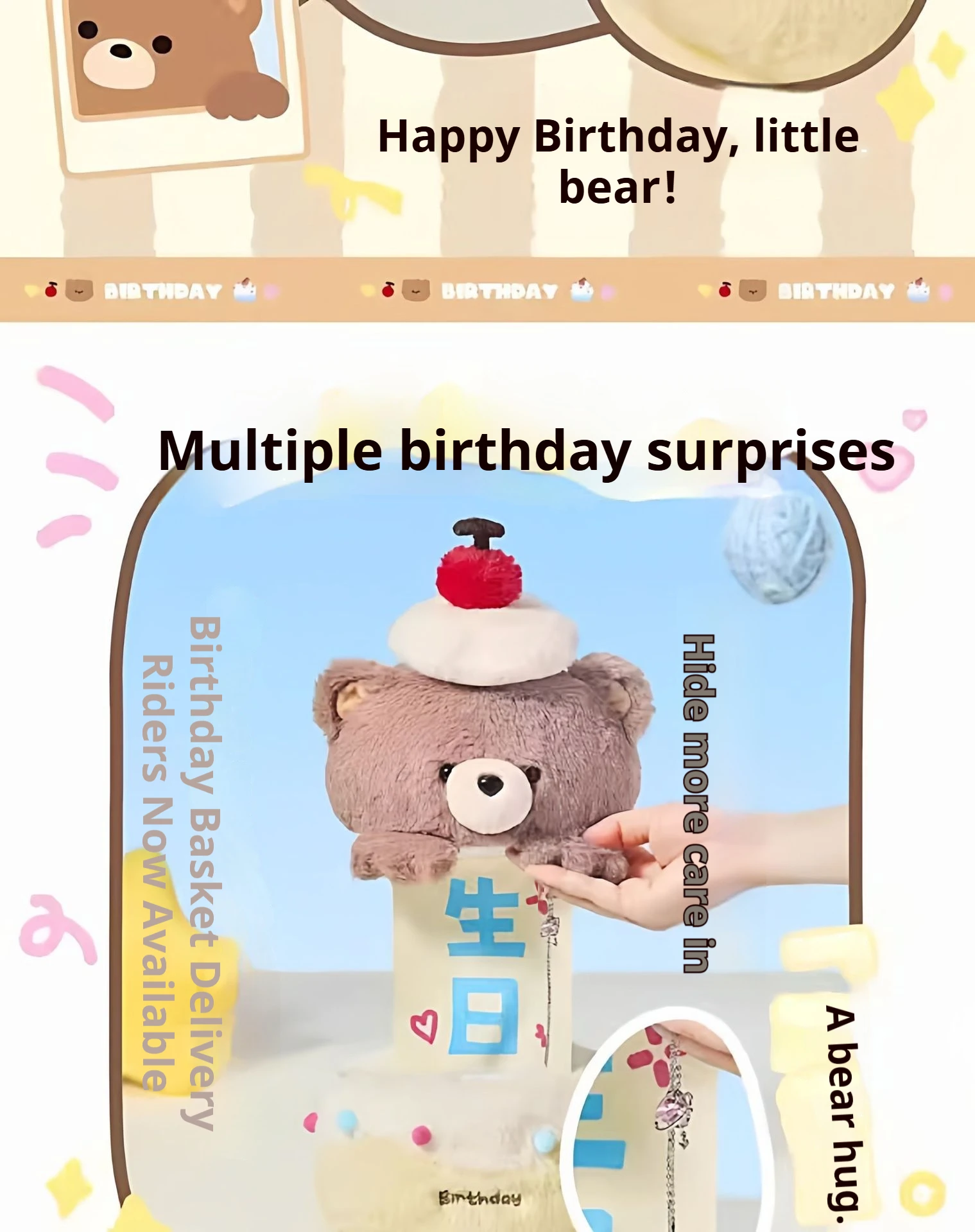 Peluche tierno para abrazar y regalar