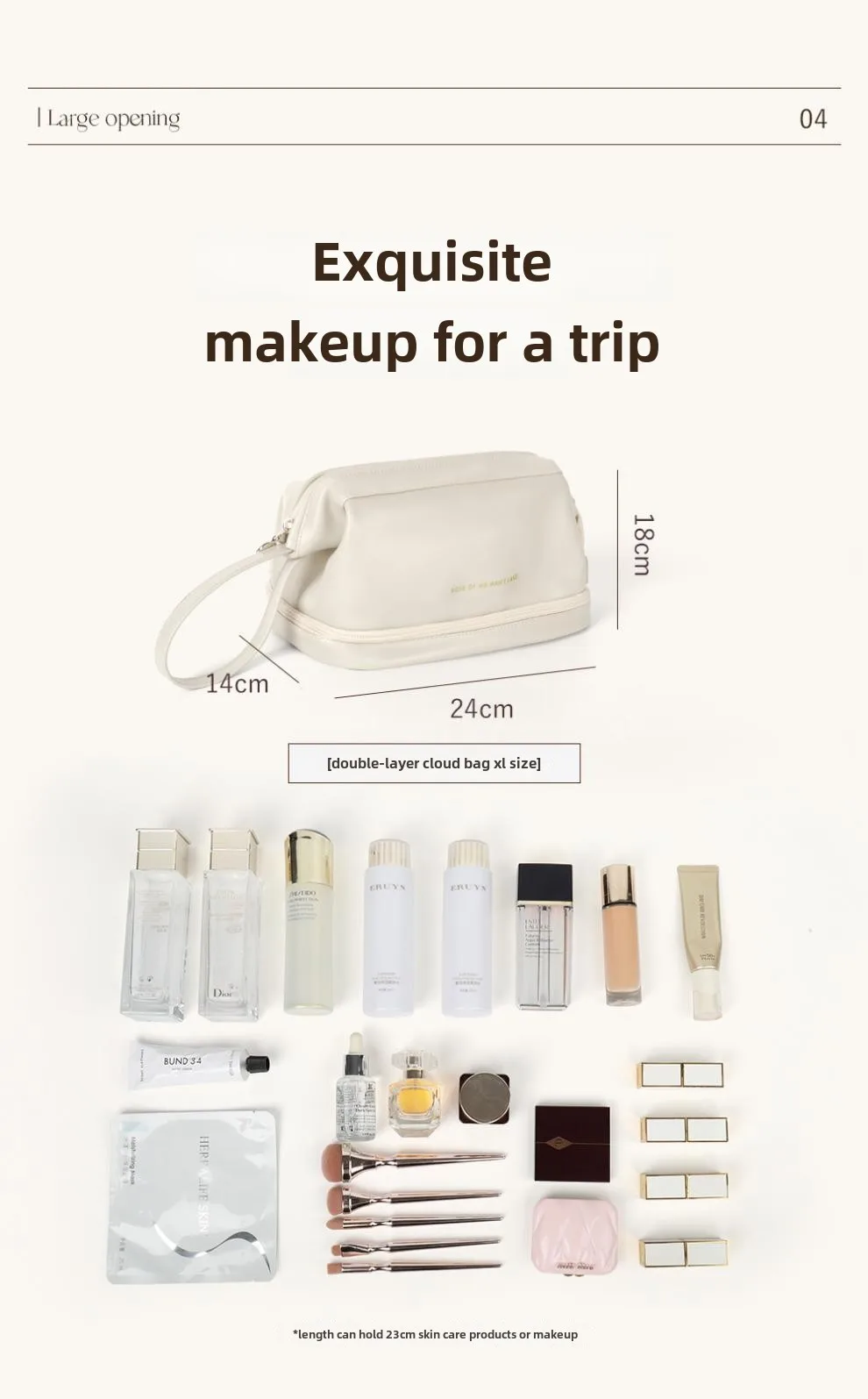 Bolsa en contexto de uso Travel