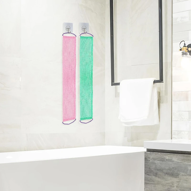 Exfoliante de ducha extra largo con redes africanas para baño - imagen 5