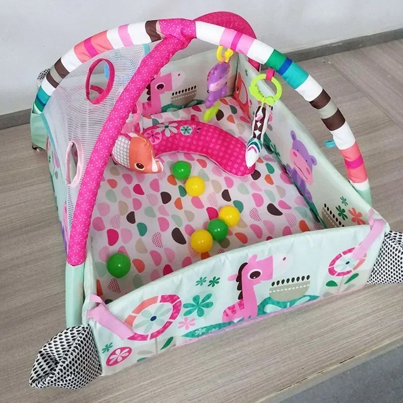 Manta para gatear educativa con marco de fitness y juegos de luz - imagen 3