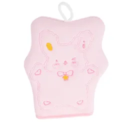 Manopla de baño para bebé con guante exfoliante suave