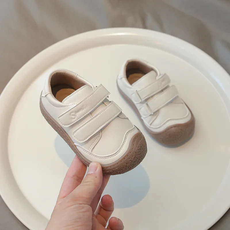 Zapatillas de cuero antideslizantes para primeros pasos - imagen 3