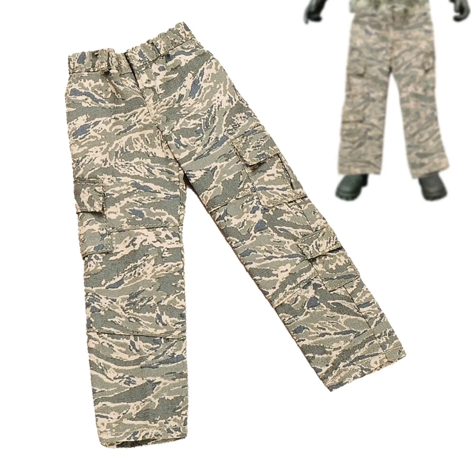 Pantalones de pierna recta para figura de acción, disfraz - imagen 3