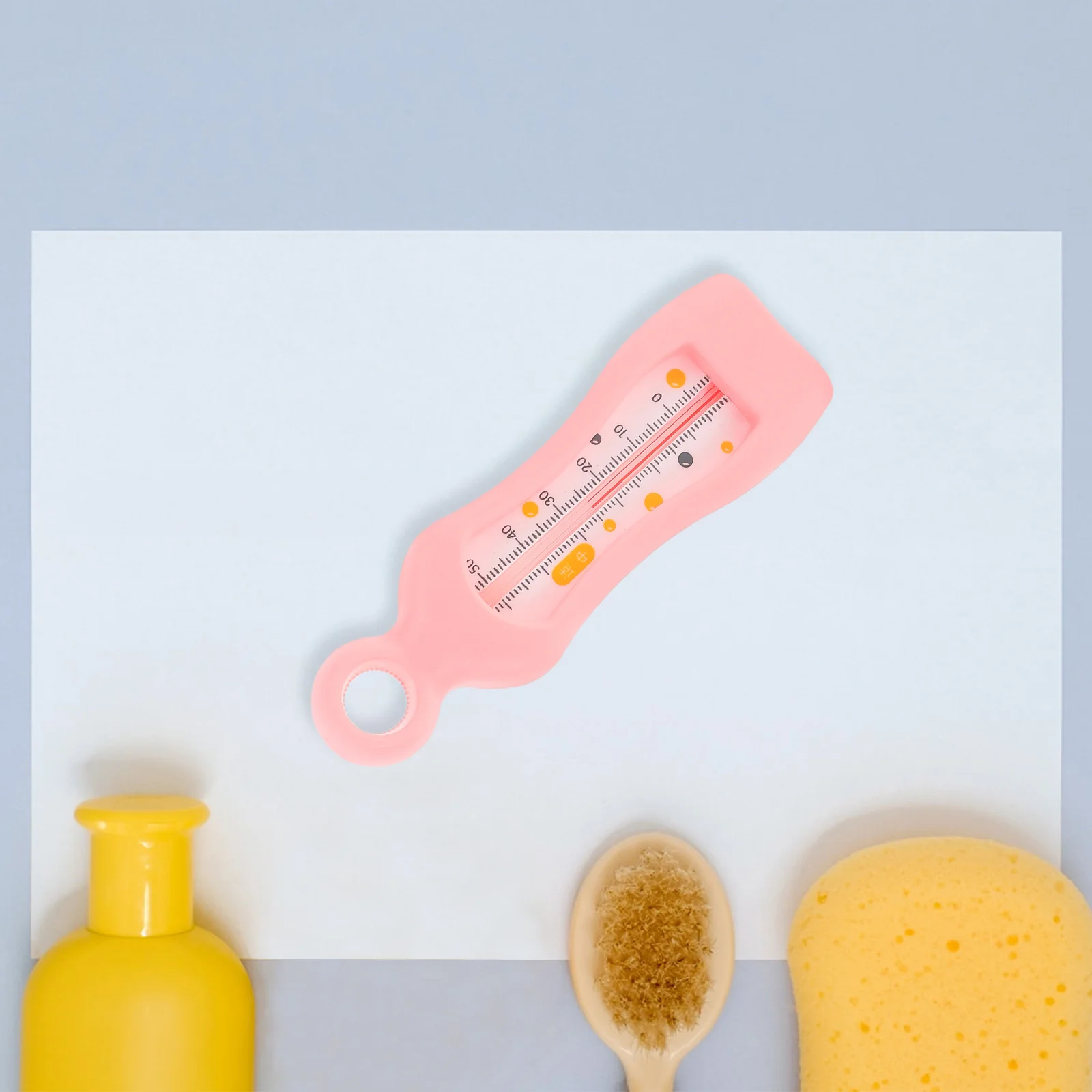 Termómetro de baño para bebés con pantalla portátil segura - imagen 3