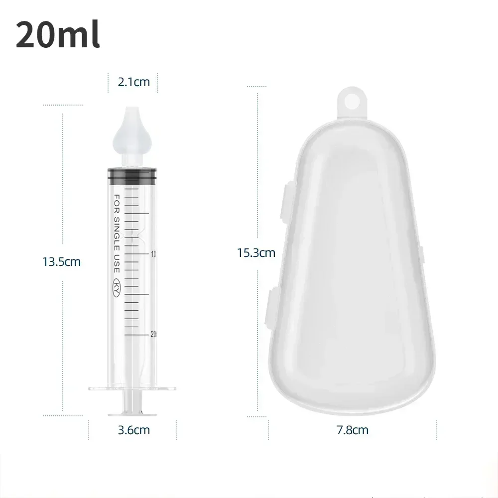 Limpiador nasal con cabezal de silicona