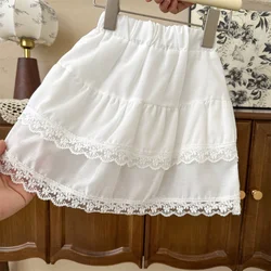 Conjunto verano niña: blusa lazo y falda de volantes