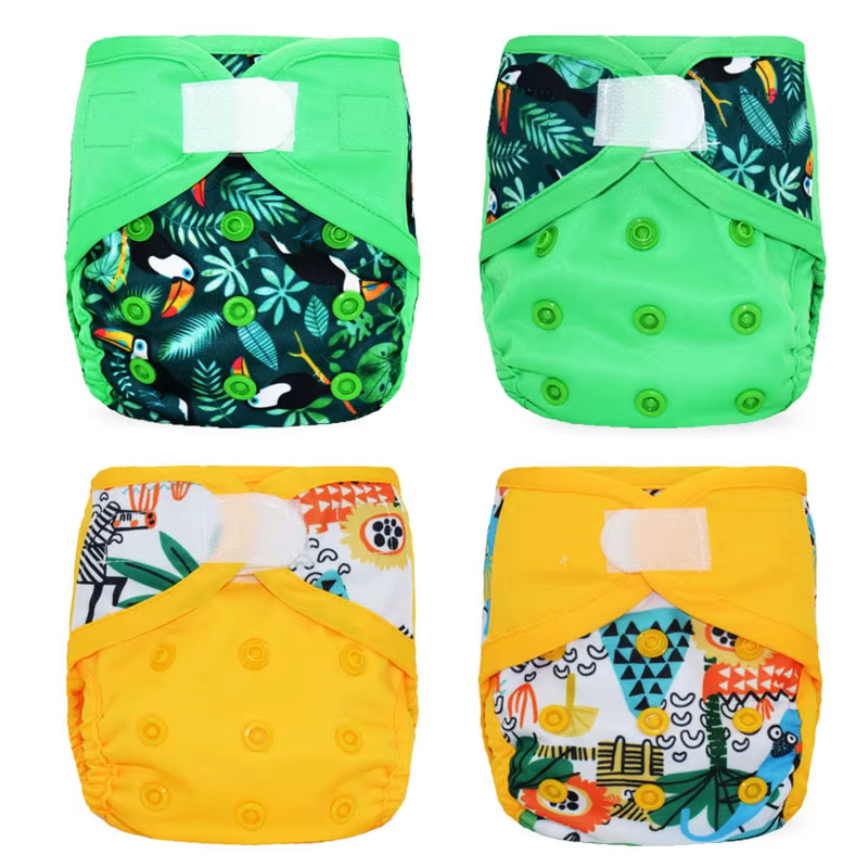 EezKoala Cubierta de pañal reutilizable tela ecológica lavable para bebé - imagen 5